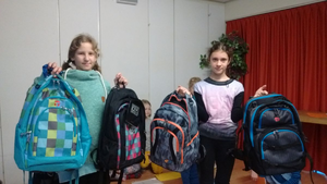 KinderheimSpende_01 Montessori-Schulzentrum Leipzig - Neuigkeiten Grundschule - Spenden und Spender, die ankommen