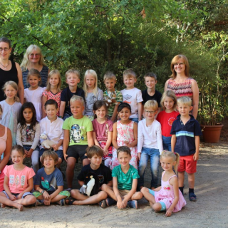erstklssler2018_04 Montessori-Schulzentrum Leipzig - Neuigkeiten Grundschule - Die Neuen strahlen mit der Sonne um die Wette