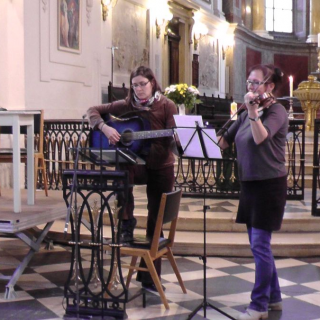 friedensgebet_04 Montessori-Schulzentrum Leipzig - Neuigkeiten Grundschule 2014 - Der Regenbogen ist das Zeichen des Friedens-