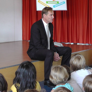 besuchobm_5 Montessori-Schulzentrum Leipzig - Neuigkeiten Grundschule 2014 - Montecity hat einen Bürgermeister