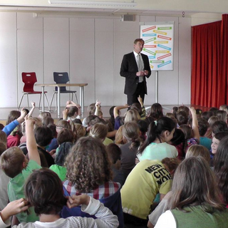 besuchobm_8 Montessori-Schulzentrum Leipzig - Neuigkeiten Grundschule 2014 - Montecity hat einen Bürgermeister