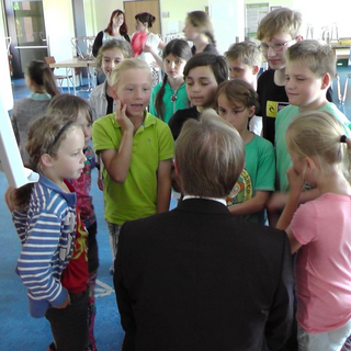 besuchobm_9 Montessori-Schulzentrum Leipzig - Neuigkeiten Grundschule 2014 - Montecity hat einen Bürgermeister