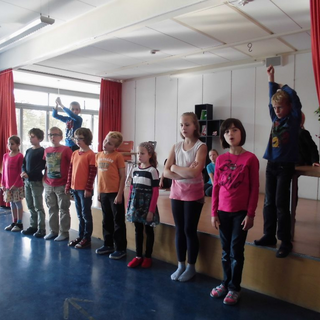 prowo2014_01 Montessori-Schulzentrum Leipzig - Neuigkeiten Grundschule 2014 - Neue Mission für die 200 Fragezeichen