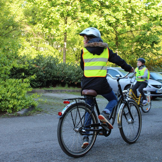 fahrrad2017_05 Montessori-Schulzentrum Leipzig - Neuigkeiten Grundschule - Unterricht in der realen Welt