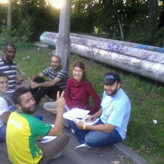 flchtlingshilfe_03 Montessori-Schulzentrum Leipzig - Neuigkeiten Grundschule - Große Not - große Hilfe