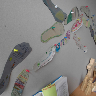 karwoche_24 Montessori-Schulzentrum Leipzig - Neuigkeiten Grundschule - Ge-Fuß-t wo!