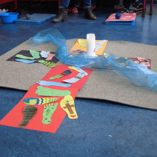 karwoche_25 Montessori-Schulzentrum Leipzig - Neuigkeiten Grundschule - Ge-Fuß-t wo!