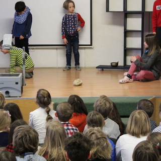 karwoche2018_02 Montessori-Schulzentrum Leipzig - Neuigkeiten Grundschule - Die Spur der Steine