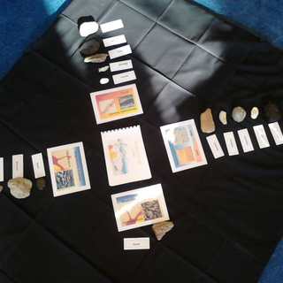 karwoche2018_08 Montessori-Schulzentrum Leipzig - Neuigkeiten Grundschule - Die Spur der Steine