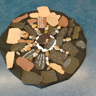 karwoche2018_09 Montessori-Schulzentrum Leipzig - Neuigkeiten Grundschule - Die Spur der Steine