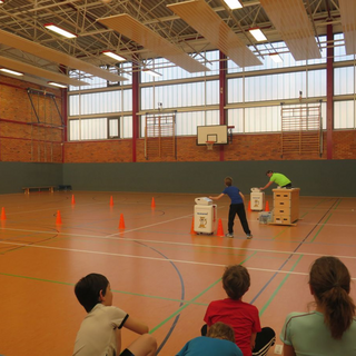 kindersprint2018_01 Montessori-Schulzentrum Leipzig - Neuigkeiten Grundschule - "Kindersprint" im Sportunterricht