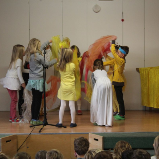 kleinerstern_02 Montessori-Schulzentrum Leipzig - Neuigkeiten Grundschule - Zweiter Besuch des kleinen Sterns