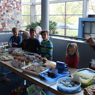 kuchenmusik_01 Montessori-Schulzentrum Leipzig - Neuigkeiten Grundschule - Kaffeehausmusik