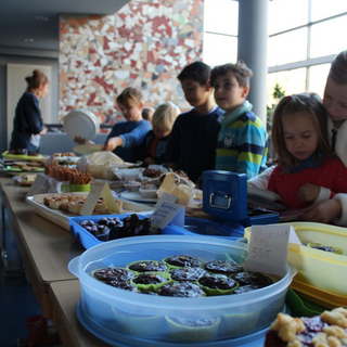 kuchenmusik_02 Montessori-Schulzentrum Leipzig - Neuigkeiten Grundschule - Kaffeehausmusik