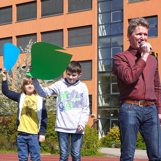 p1090276 Montessori-Schulzentrum Leipzig - Neuigkeiten Grundschule - Probealarmlogopräsentationspause
