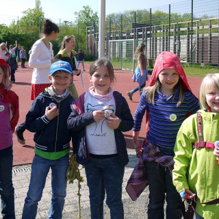 p1090305 Montessori-Schulzentrum Leipzig - Neuigkeiten Grundschule - Probealarmlogopräsentationspause