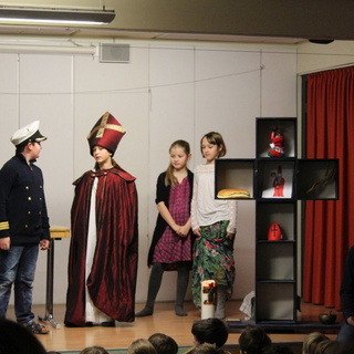 nikolausandacht2018_02 Montessori-Schulzentrum Leipzig - Neuigkeiten - Der Nikolaus bringt nicht nur Süßes