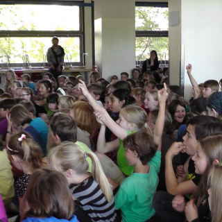 besuchobm_6 Montessori-Schulzentrum Leipzig - Neuigkeiten Grundschule 2014 - Montecity hat einen Bürgermeister