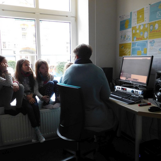 radioblauschm_02 Montessori-Schulzentrum Leipzig - Neuigkeiten Grundschule - Ohren auf!