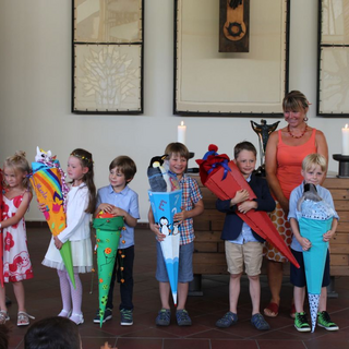 schulanfang2018_15 Montessori-Schulzentrum Leipzig - Neuigkeiten Grundschule - Kasper und noch 50 andere Kinder wollen in die Schule