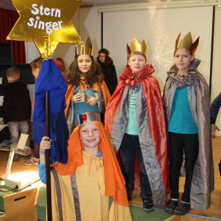 sternsinger2017_02 Montessori-Schulzentrum Leipzig - Neuigkeiten Grundschule - Gesunde, neue - Sternsinger
