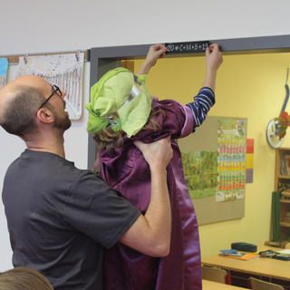 sternsinger2019_05 Montessori-Schulzentrum Leipzig - Neuigkeiten - Sternsinger im Schneetreiben