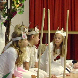 theaterthelma2014_04 Montessori-Schulzentrum Leipzig - Neuigkeiten Grundschule 2014 - Thelma - die weiße Kuh