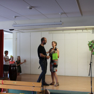 verabschiedung2017_04 Montessori-Schulzentrum Leipzig - Neuigkeiten Grundschule - Unsere Viertklässler sind 'ne sichere Bank!