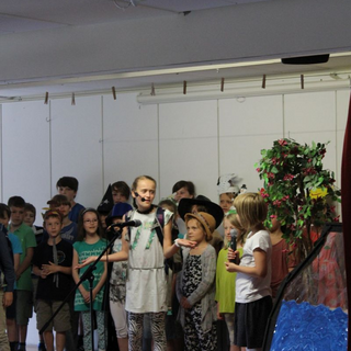 verabschiedung2017_06 Montessori-Schulzentrum Leipzig - Neuigkeiten Grundschule - Unsere Viertklässler sind 'ne sichere Bank!