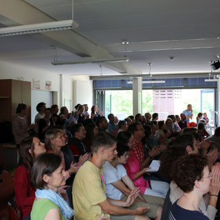 verabschiedung2017_07 Montessori-Schulzentrum Leipzig - Neuigkeiten Grundschule - Unsere Viertklässler sind 'ne sichere Bank!