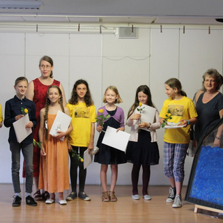 verabschiedung2017_09 Montessori-Schulzentrum Leipzig - Neuigkeiten Grundschule - Unsere Viertklässler sind 'ne sichere Bank!