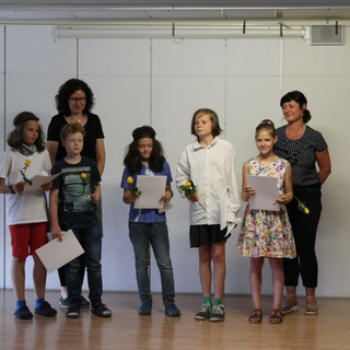 verabschiedung2017_11 Montessori-Schulzentrum Leipzig - Neuigkeiten Grundschule - Unsere Viertklässler sind 'ne sichere Bank!