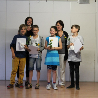 verabschiedung2017_15 Montessori-Schulzentrum Leipzig - Neuigkeiten Grundschule - Unsere Viertklässler sind 'ne sichere Bank!