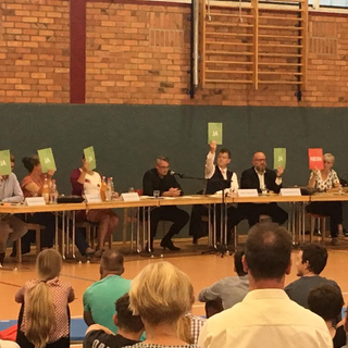 wahlforum2019_01 Montessori-Schulzentrum Leipzig - Neuigkeiten - SchülerInnen auf Wahl-Fang