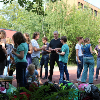 willkommen2017_08 Montessori-Schulzentrum Leipzig - Neuigkeiten Grundschule - Herzlich willkommen in unserem Kreis