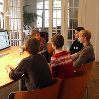 p1060094 Montessori-Schulzentrum Leipzig - Schülerblog - Schüler-Autoren bei MinneMedia zu Gast